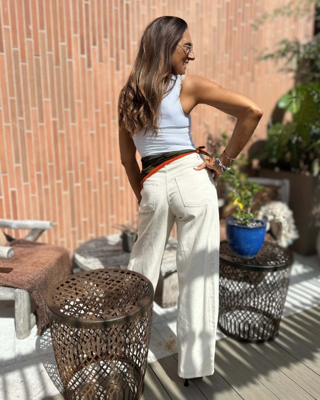 Denim Mum Fit Burro