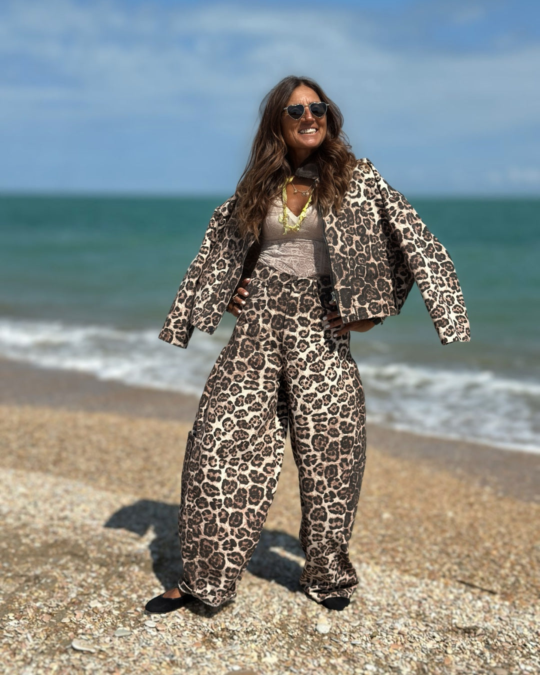 Denim Parachute Maculato