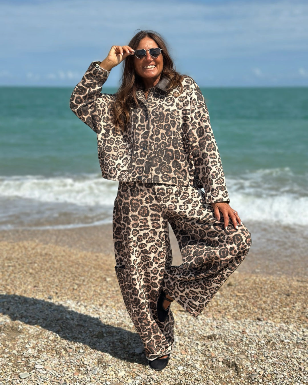 Denim Parachute Maculato