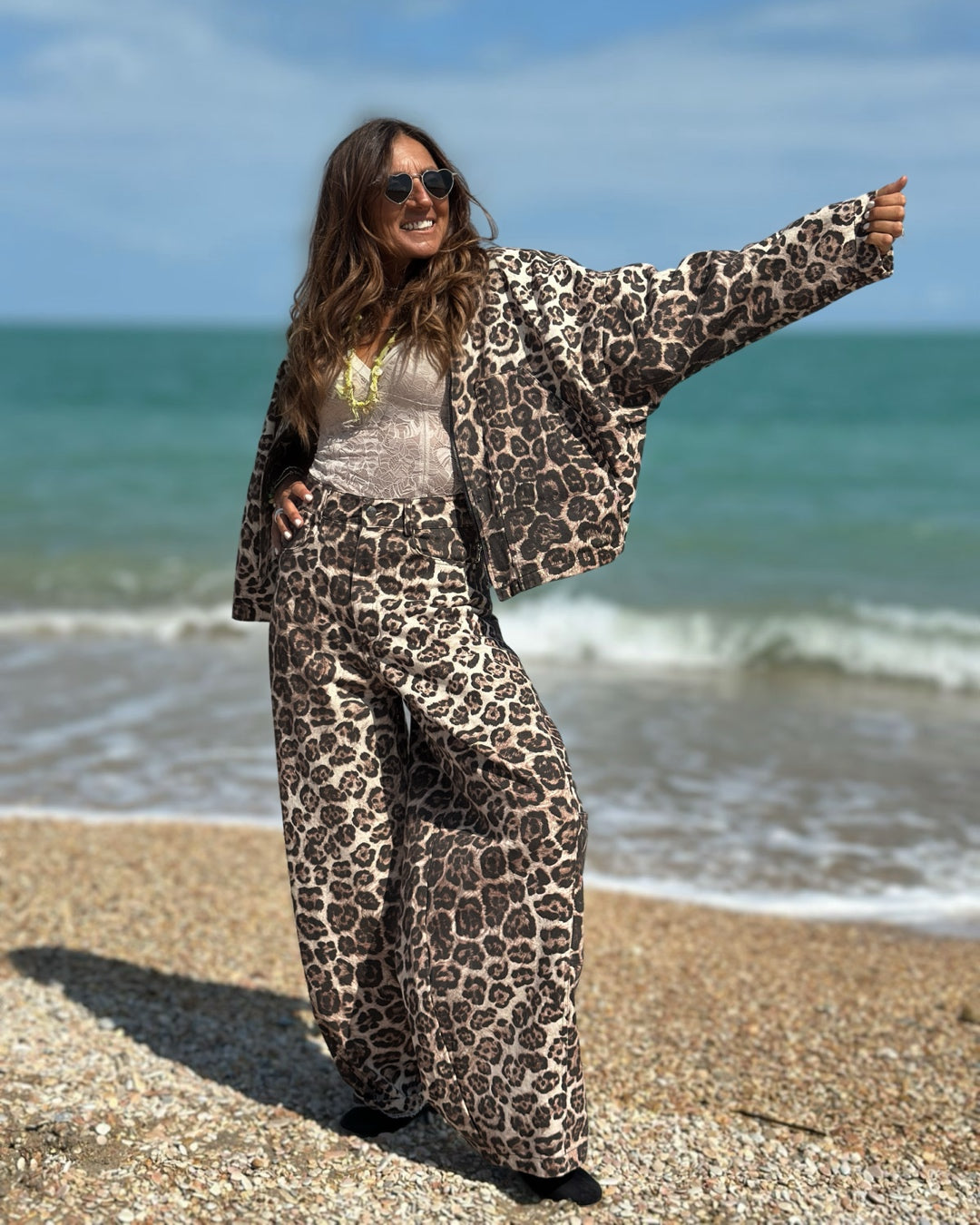 Denim Parachute Maculato