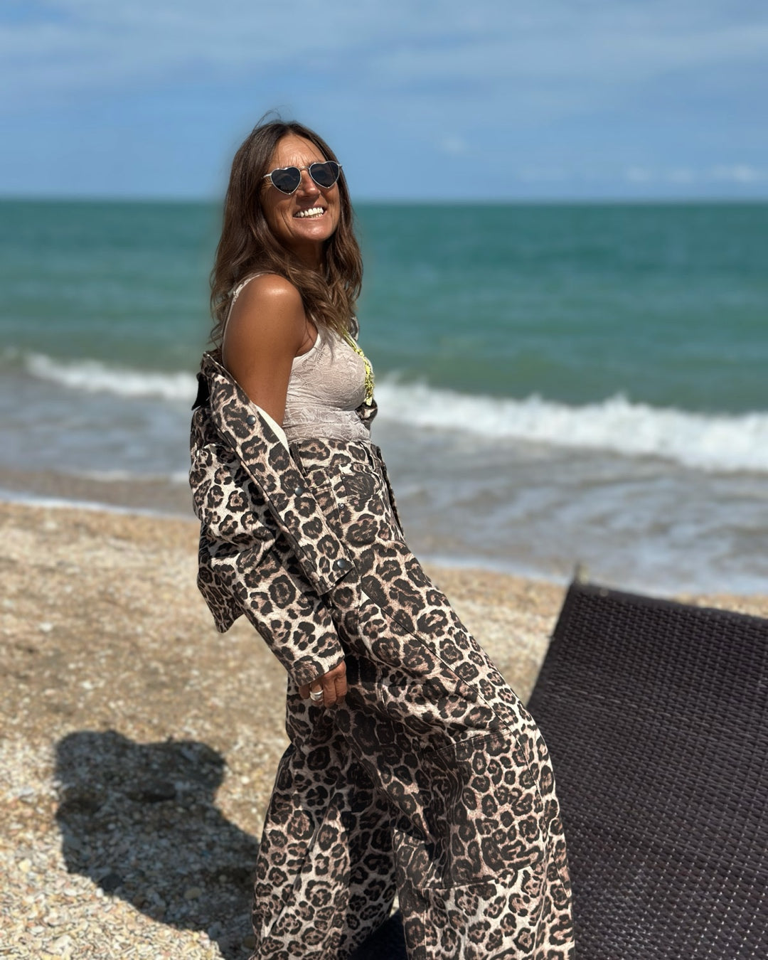 Denim Parachute Maculato