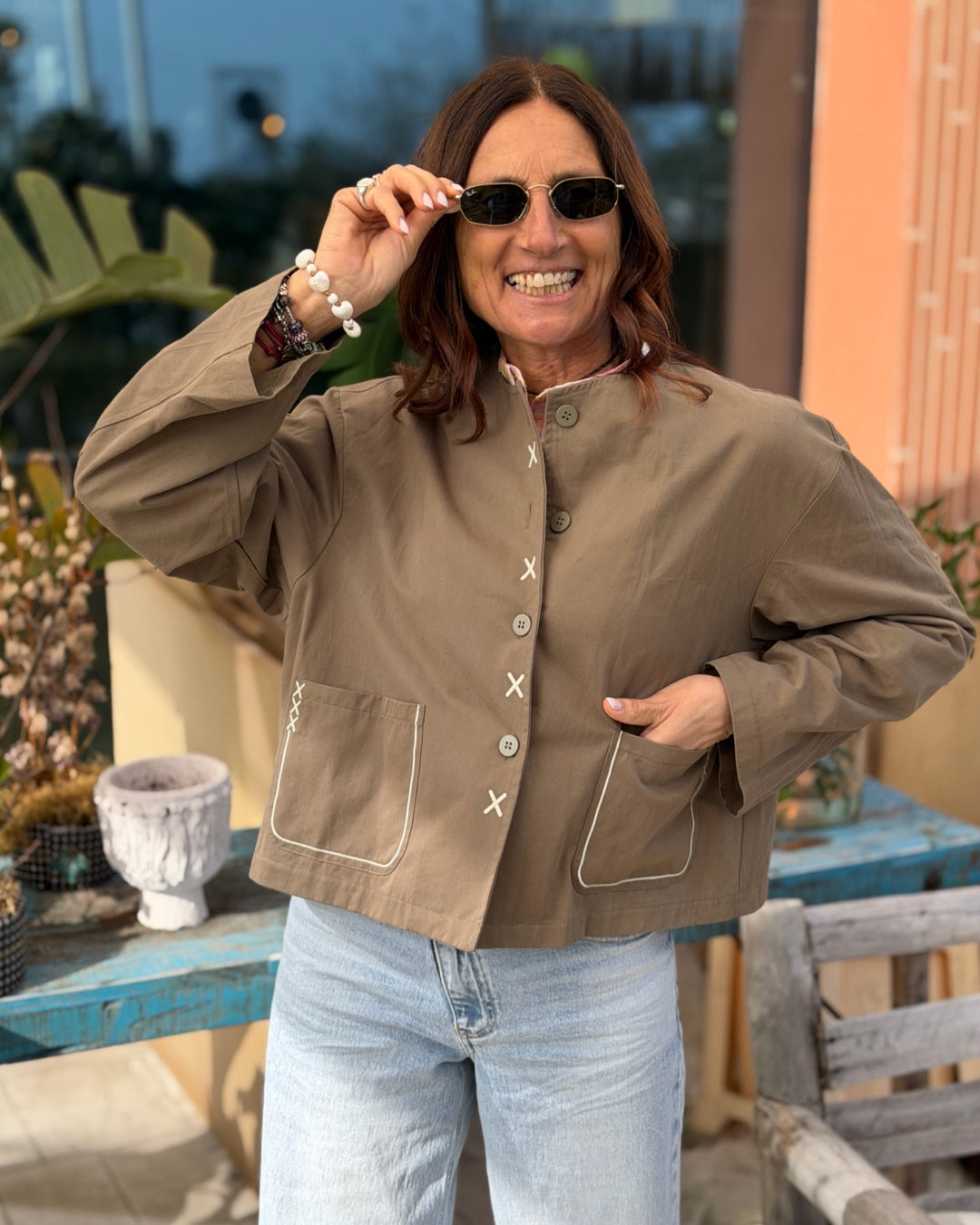 Giacca XXX Green Olive