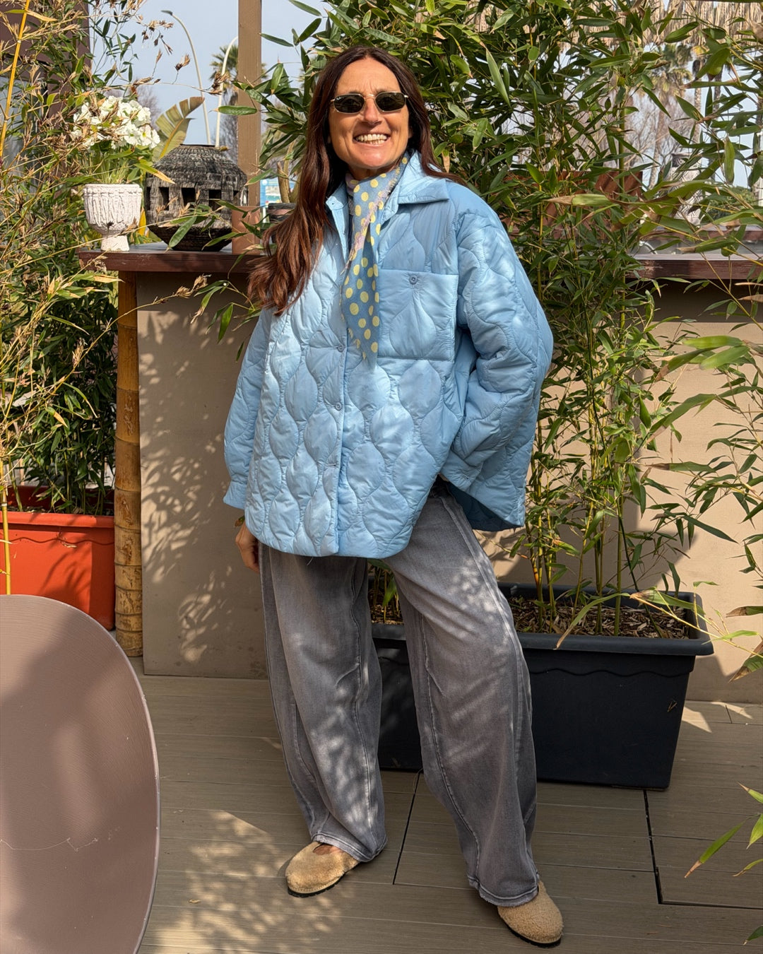 Trapunta 100gr Blu Cielo