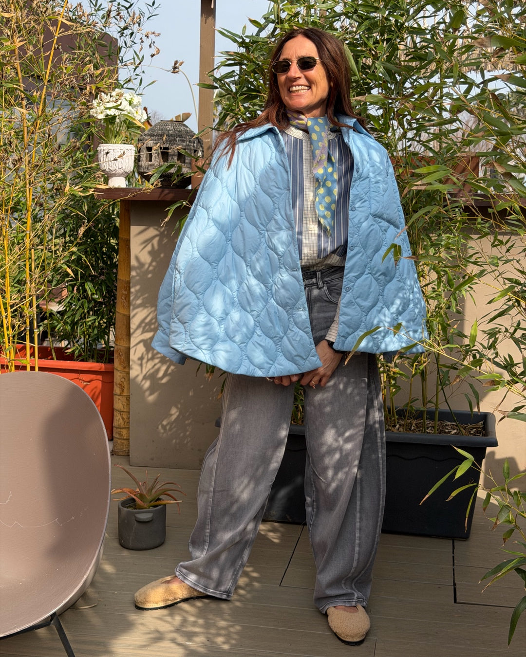 Trapunta 100gr Blu Cielo