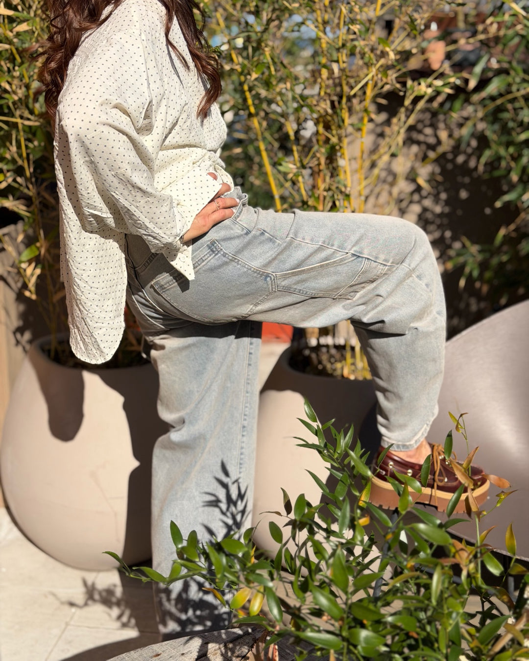 Denim Carpenter Lavaggio Grigio